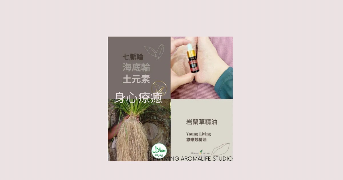 海底輪與人生課題健康的連結｜岩蘭草精油